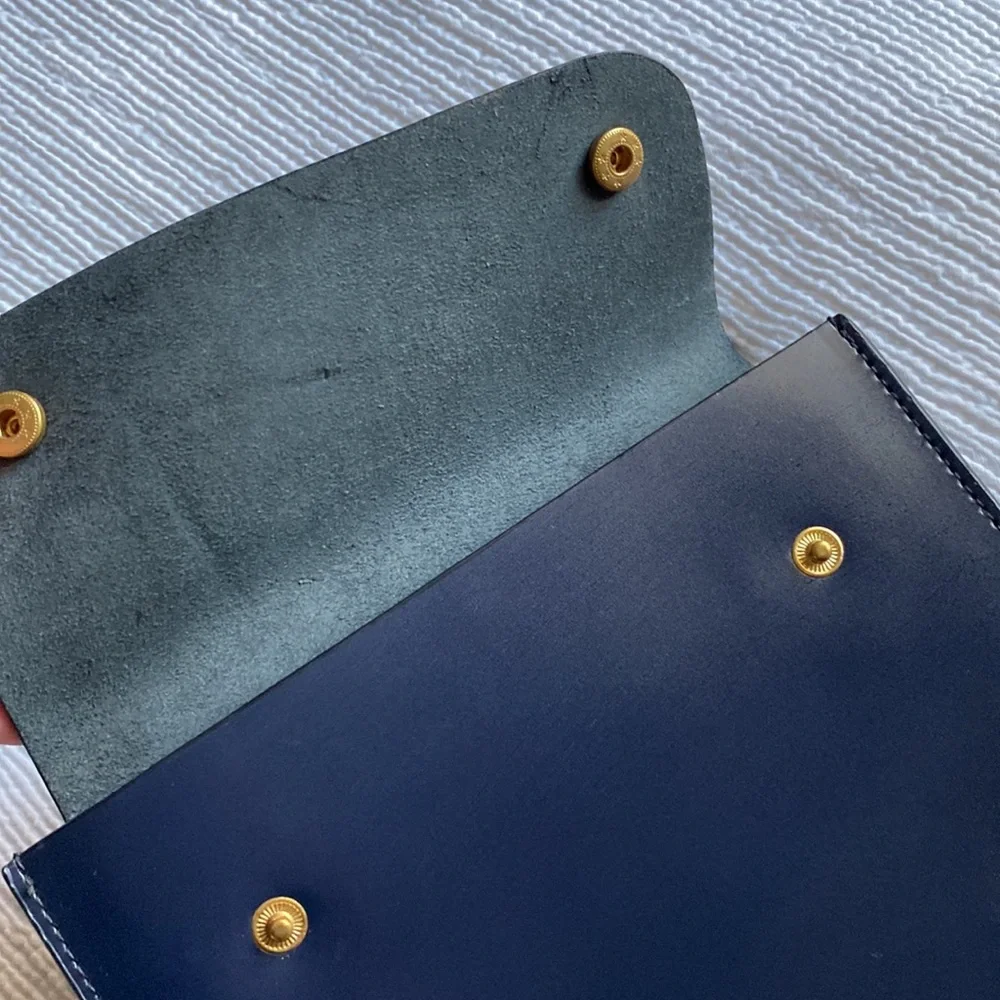 West elm leather I pad envelope